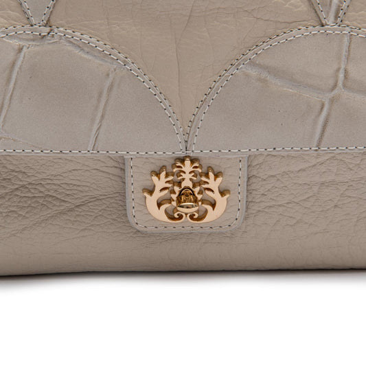 BOLSA MAREA PATCH SCALE FLAP MARSHMALLOW