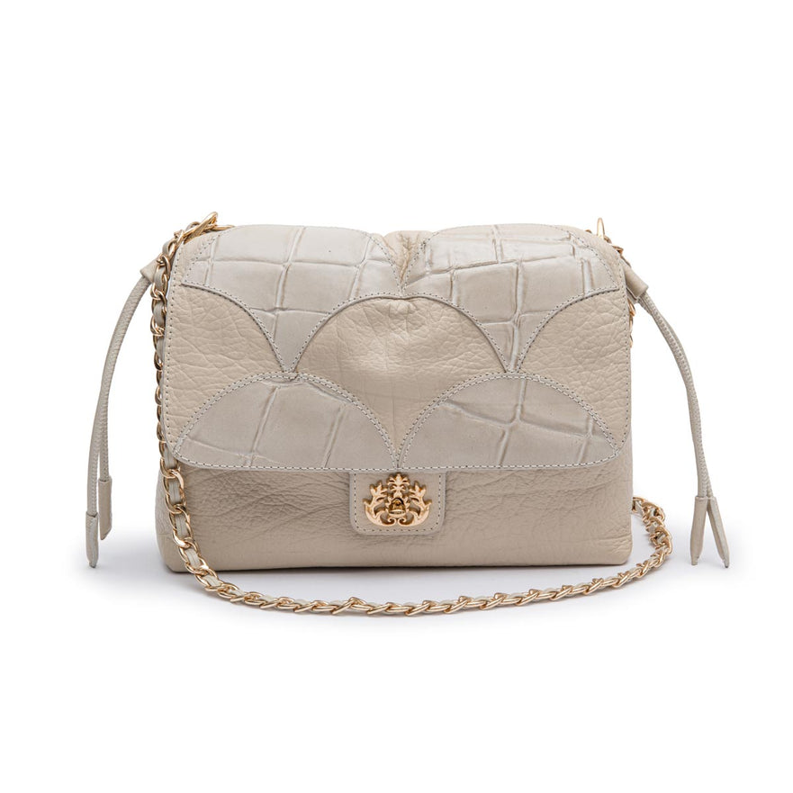 BOLSA MAREA PATCH SCALE FLAP MARSHMALLOW