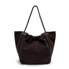 BOLSA PETRA SHOPPING BAG CAMURÇA EXPRESSO ONIX