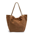 BOLSA PETRA SHOPPING BAG CAMURÇA AMÊNDOA