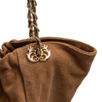 BOLSA PETRA SHOPPING BAG CAMURÇA AMÊNDOA