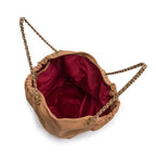 BOLSA PETRA SHOPPING BAG CAMURÇA AMÊNDOA