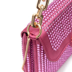 Bolsa em Cetim e Cristais