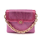 Bolsa em Cetim e Cristais