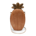 BOLSA CLUTCH DE ABACAXI RÁFIA
