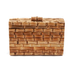 BOLSA CLUTCH DE BAMBU NATURAL