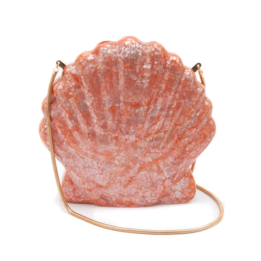 BOLSA CLUTCH MADREPÉROLA  ACQUA E CORAL