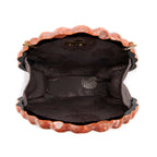 BOLSA CLUTCH MADREPÉROLA ACQUA E CORAL CORAL