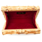 BOLSA CLUTCH DE BAMBU NATURAL