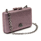 CLUTCH EVA EM CRISTAIS ROXO