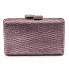 CLUTCH EVA EM CRISTAIS ROXO