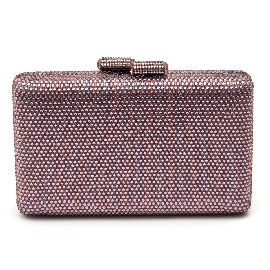 CLUTCH EVA EM CRISTAIS ROXO