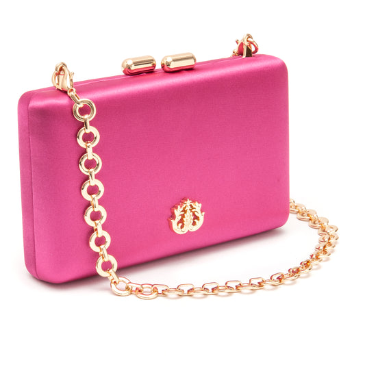 Bolsa Clutch Eva em Cetim