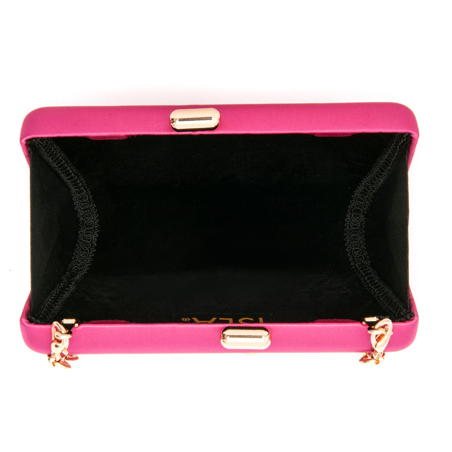 Bolsa Clutch Eva em Cetim