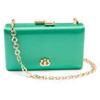 BOLSA CLUTCH EVA EM CETIM