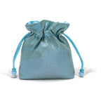 BOLSA BUCKET ISLA 20'S EM MALHA METÁLICA  SKY