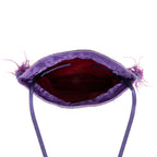Bolsa Bucket Isla 20'S Em Malha Metálica Aurora Boreal