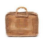 Maxi Bolsa Duna Em Palha Indiana E Sisal Natural