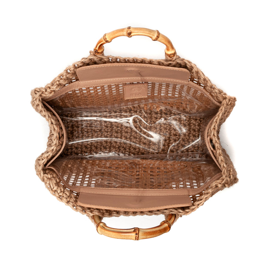 Maxi Bolsa Duna Em Palha Indiana E Sisal Natural