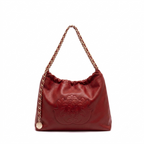 BOLSA DAYSE HOBO EM COURO VERMELHO