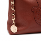 BOLSA DAYSE HOBO EM COURO VERMELHO