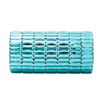CLUTCH TRUNK METALIZADO TWEED GLAM ROXY
