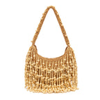 Hobo Hera RÁFIA HOBO AREIA OURO