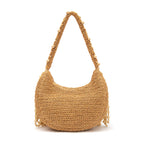 Hobo Hera RÁFIA HOBO AREIA OURO