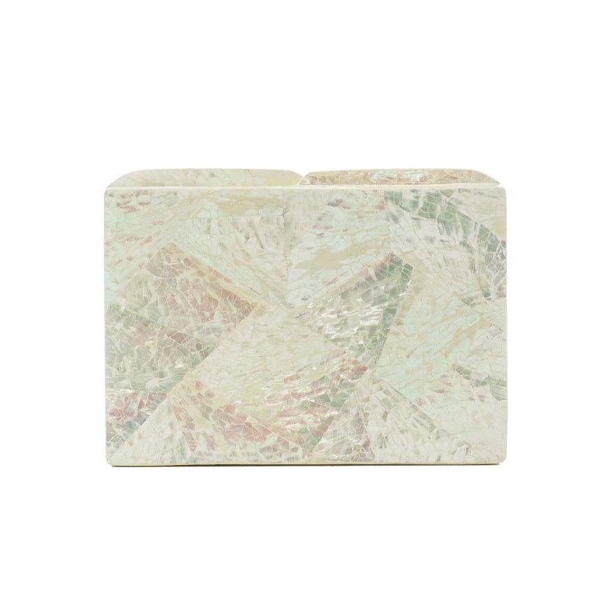 BOLSA CLUTCH MADREPÉROLA RETANGULAR MADRECLARA