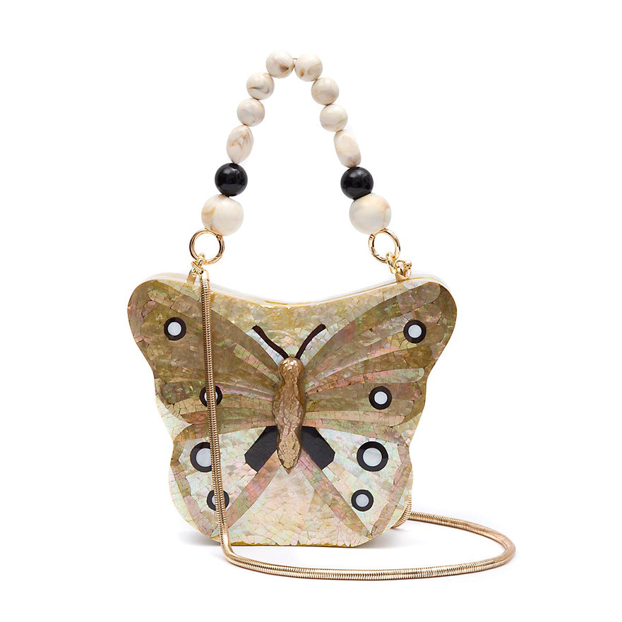 CLUTCH MADREPÉROLA  BORBOLETA