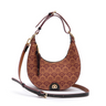 SIRENA HOBO BAG MONOGRAM CARAMEL CANVAS