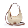 SIRENA MONOGRAM HOBO BAG CREAM CANVAS