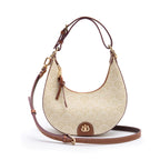 Bolsa Hobo Sirena Monograma Canvas