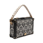 BOLSA TRUNK SIRENA JACQUARD PRETO
