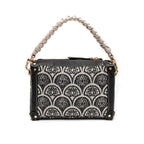 BOLSA TRUNK SIRENA JACQUARD PRETO