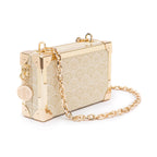 Clutch Trunk Sirena Monograma Canvas