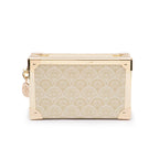 Clutch Trunk Sirena Monograma Canvas