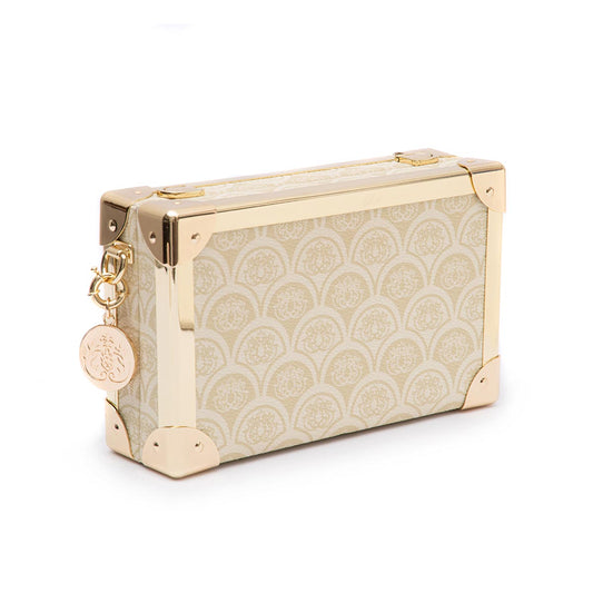 Clutch Trunk Sirena Monograma Canvas