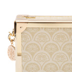 Clutch Trunk Sirena Monograma Canvas