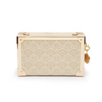 Clutch Trunk Sirena Monograma Canvas