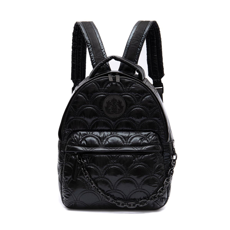MOCHILA PUFFER NYLON PRETO