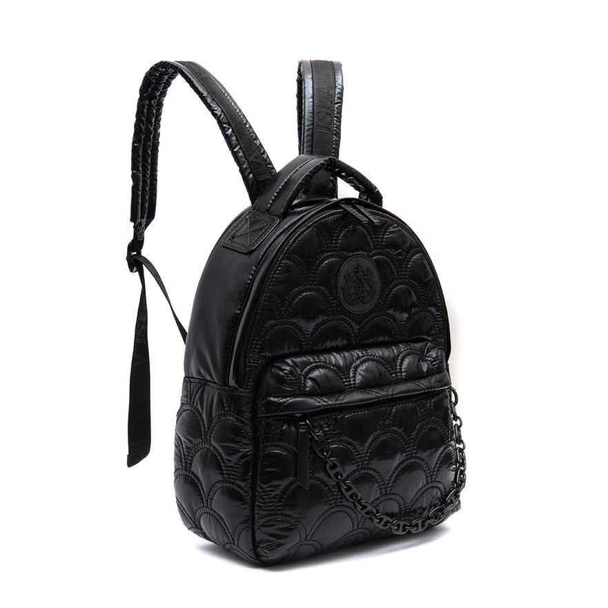 MOCHILA PUFFER NYLON PRETO