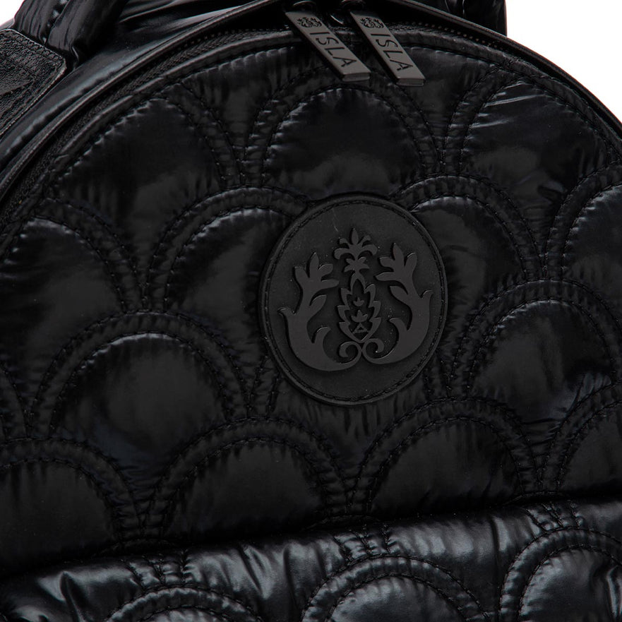 MOCHILA PUFFER NYLON PRETO