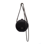 BOLSA MINI ESFERA CRISTAIS PRETA