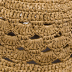 BUCKET HAT RÁFIA MONOGRAMA